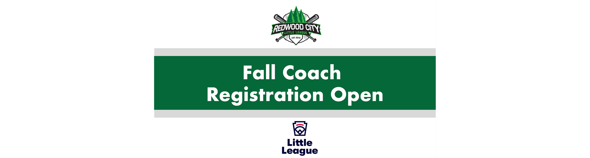 Fall Coach Registration Open