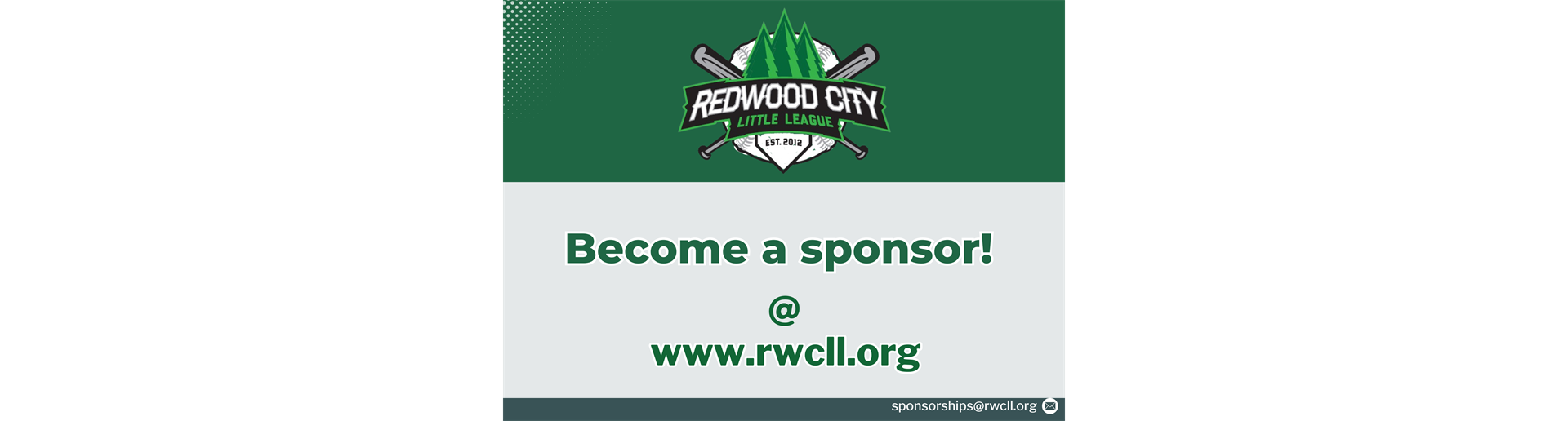 Sponsorship interest form...